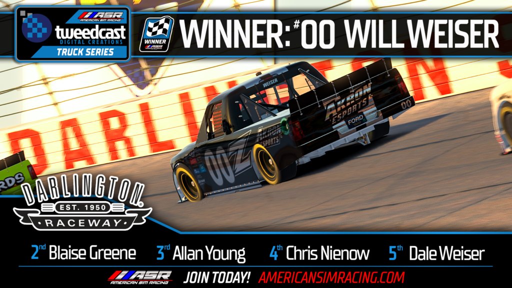 Will Weiser Tames the Lady in Black! - American Sim Racing